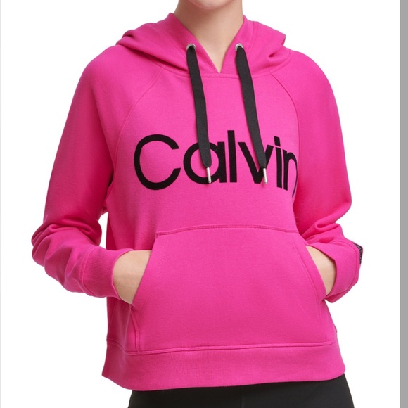 Calvin Klein Tops - SOLD❌CALVIN KLEIN PERFORMANCE LOGO HOODIE(Sz S)